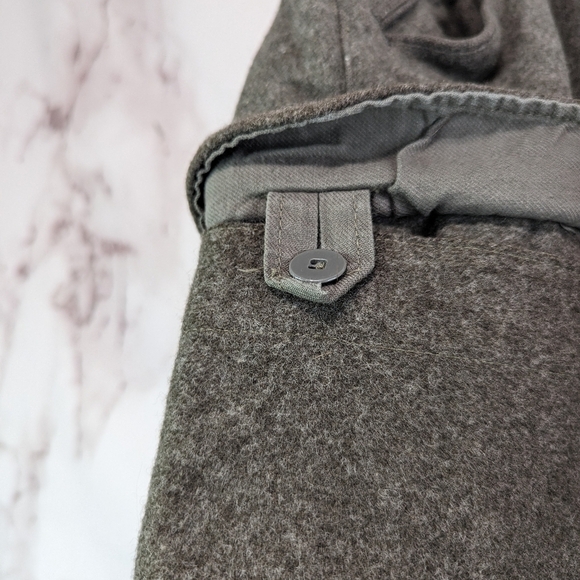 Vtg Wool Pant Men 34x30 WW2 40s Tiger Swedish Wool Button Fly Inreg Varumarke - Picture 13 of 15